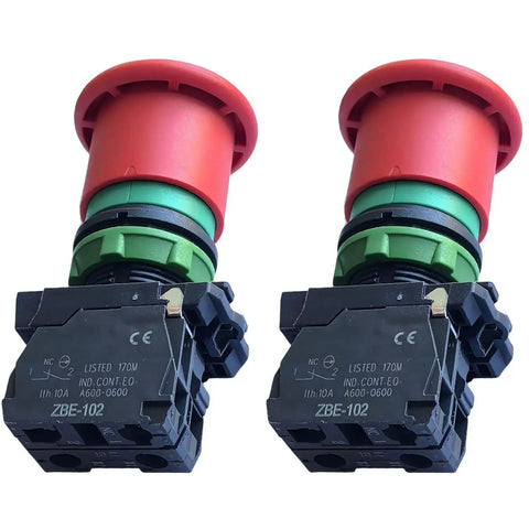 Premium Heavy Duty Emergency Stop Button For Scissor Lifts With No Sweat Setup And Built Darn Tough Housing Top Shelf Replacement For Pro Jobs Compatible With SJ Models 194749 Industrial Switch