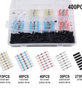 Ultimate 400 Piece Solder Seal Heat Shrink Butt Connector Kit With Waterproof Sealing Sleeve Terminals Perfect For Auto And Marine Wire Repair Jobs That Gotta Hold Tough Against Moisture And Dirt So You Can Wire Up Your Ride Like A Pro Today. 400pcs kit case