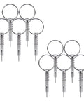 10 Pack Quick Release Bimini Pins One Quarter Inch Diameter For Boat Canopies With Pull Ring 316 Stainless Steel