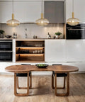 Lit Modern Pendant Light For Kitchen Island With Striped Amber Glass And Gold Socket Farmhouse Style Ceiling Fixture