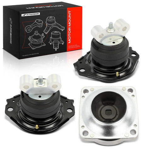 Built Tough Engine Motor Mount And Transmission Mount Kit Fit Chrysler 300 Dodge Challenger V6 V8 Automatic Drivetrains with three mounts.
