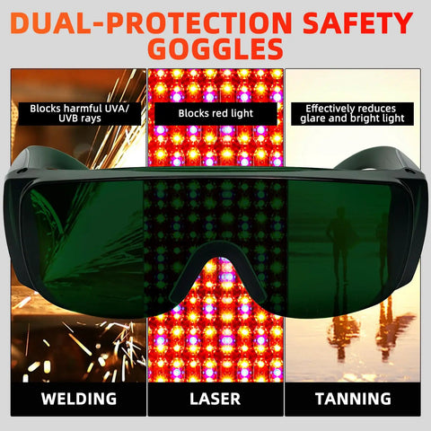 Industrial Grade Shade 5 Welding Goggles Built Different For Serious Eye Protection And Anti Fog Side Vents Ideal For Plasma Cutting And Soldering Tasks ANSI Certified Tough As Nails Polycarbonate Lenses with protective tint and glare reduction.