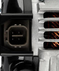 Close-up of High Output 150 Amp Alternator Replacement For Toyota Sienna 2007-2016 showing connector and housing details