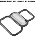 VTEC Solenoid Gasket Spool Valve Filter Screen Kit For Honda Civic With O Ring Pack Of 3 Black EZ Install Direct Fit Replacement Filters