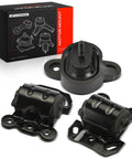 Heavy Duty Engine Motor Mount And Transmission Mount Kit Set Of 3 For Chevy Astro Gmc Safari 1994 2005 4.3L V6 shown with packaging.