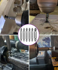 9 Piece Damaged Screw Extractor Set With HSS 6542 For Stripped Screws used on various materials in repair jobs