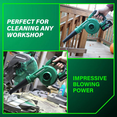 18V MultiVolt Cordless Blower With 124 CFM Air Volume And 213 MPH Velocity, Seriously Lightweight Build, Variable Speed Trigger With Lock On