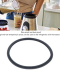 Seal Gasket Replacement Silicone O Ring for Kitchen Appliances shown beside a blender
