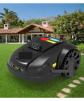 Smart Robot Lawn Mower With Ultrasonic Sensor And WiFi App No Fuss Maintenance Quiet Operation 1800m2 Coverage on lawn