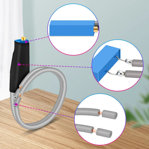 IBVR 5K variable resistor kit, 6-pack; blue rectangular modules with gray wiring leads.