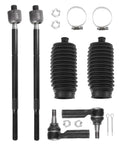 6 Piece Front Inner Outer Tie Rod Ends Kit With Boots For Ram 1500 2013-2018 5-Lug And Ram 1500 Classic 2019-2022 drag link replacement parts