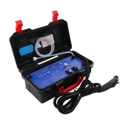 Heavy Duty Home Steam Cleaner With Stainless Steel And ABS Build 120C High Temp 3.5Bar Steam In 20 Seconds 1700W US Plug 110V