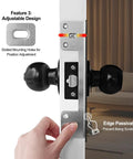 Heavy Gauge Steel Door Latch Guard Plate Twelve Inch With One Inch Offset Cover showing adjustable design and slotted mounting holes.