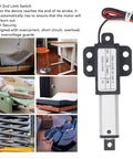 Compact 24V Linear Actuator With Splash Proof Housing And Zero Drama Wiring For Custom Builds Smooth One Point Two Inch Stroke showcased with control features.