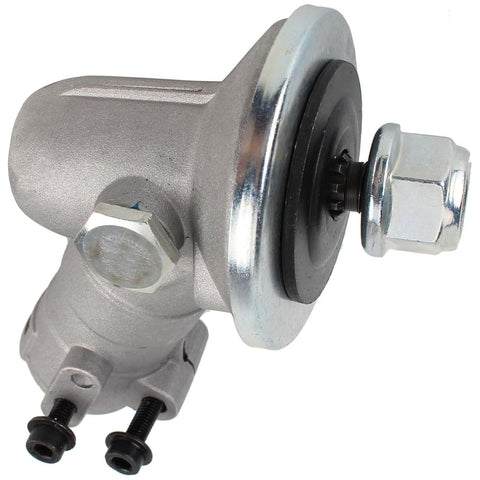 Bevel Gear Head Box Fits Husqvarna Jonsered Redmax Craftsman Poulan AYP Weedeater McCulloch Pro Grade Replacement Part Silver 537333802