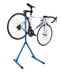 Deluxe Home Mechanic Repair Stand With 100-5D Clamp, 360 Degree Clamp Rotation, Adjustable Height, Blue Finish, Holding Bicycle
