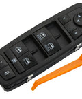Power Window Switch For Jeep Cherokee 2015-2022 And Chrysler 200 2015-2017 Driver Side Master Window Control Replacement 68271206AA