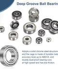 10 Pack 6810ZZ Deep Groove Ball Bearings 50x65x7mm Chrome Steel Double Shield ABEC5 For Electric Motors, Home Appliances, Industrial Machinery