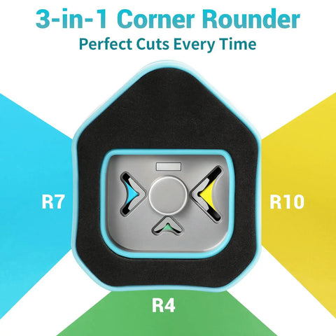 Corner Rounder Punch For Cardstock Edges, This Nifty Paper Trimmer Handles Laminate Like A Dream With Zero Fuss, And Your Projects Get A Sick Polish In Seconds As A Top Compact Craft Tool For Scrap Book Junkies And DIY Pros Getting Sharp Rounds Fast
