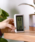 Digital Indoor Outdoor Thermometer With Wireless Sensor LCD Display And Daily High And Low Temperature Readings No Fuss Setup