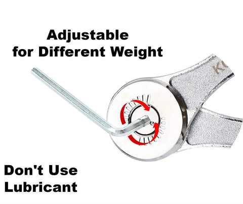 Close-up of Heavy Duty Lid Stay Hinges With Soft Close showing adjustable mechanism and zinc alloy structure.