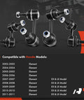 Set Of Four Front And Rear Sway Bar Links Kit For Honda Element 2003 2011 Beefed Up Stabilizer End Links Replacement For EX And LX Models