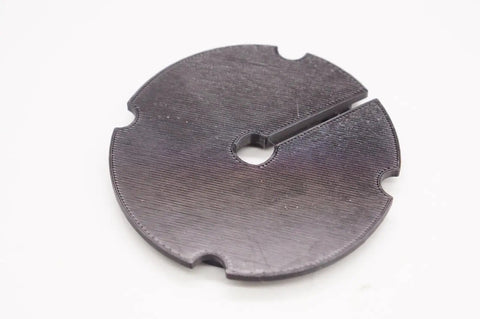 Replacement Throat Plate Insert For Sealey SM1302 Variable Speed Scroll Saw round cut metal piece with central hole