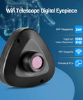 WiFi Digital Eyepiece For Telescopes And Microscopes With 1080P HD Video And 2MP Photos Real Time View To IPhone Android And PC