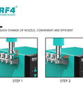 Digital LCD Soldering Station With 105C Low Volatility Mobile Phone Motherboard PCB BGA Desoldering Repair Platform nozzle change