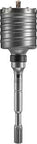 3-1/4 In X 12 In Spline Rotary Hammer Core Bit with Wave Design for masonry and concrete drilling with integral shank