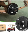 Golf Cart Brake Drum Hub Assembly For EZGO TXT PDS Electric And 1982-1993 2-Cycle Gas Vehicles Replaces OEM 19186G1P Fits 1982-Up