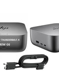 Universal 13 In 1 Thunderbolt 4 Docking Station With 280W Power Delivery For Macbook Pc And Laptop Hella Versatile Multiport Hub, gray.