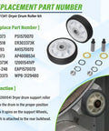 Must Have Dryer Repair Kit For Neptune 3000 5000 9000 Series Includes Drum Roller Kit and replacement parts