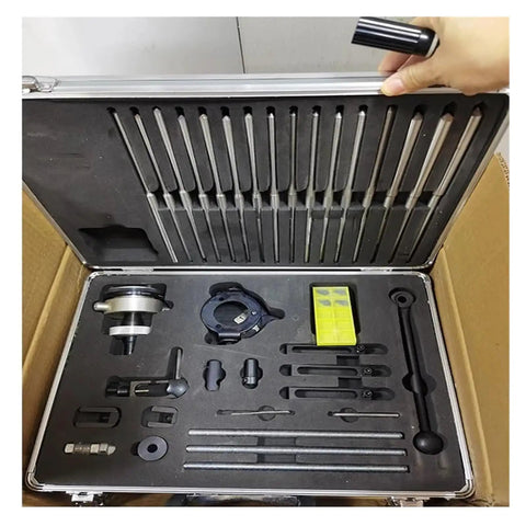 Heavy Duty Valve Seat Reamer For 18mm To 65mm Engine Cylinder Heads With Ergonomic Grip And Riveted Threads For Smooth DIY Repairs, open kit