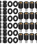 36 Piece Anti Vibration Standoff Set With M3 Screws Rubber Damper Balls And M7 O Rings For Flight Controller Mounts displayed.