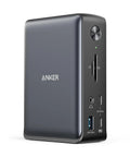 Beast 13-In-1 USB-C Docking Station With Triple Display 2 HDMI And 1 DisplayPort 10 Gbps USB-C And 5 Gbps USB-A Data 85W Laptop Charging Ethernet SD Audio And More For Dell HP Lenovo, side view