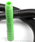 Oil Change Hose Drain Kit For Yamaha Outboard 4-Stroke 15HP To 150HP 1994 And Later, green fitting and black hose detail