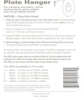 Slick Vinyl Record Wall Display Mounts Featuring Invisible Adhesive Plate Hangers For Crisp Album Collections; installation guide instructions.