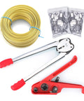Pallet Strapping Kit With Tensioner And Sealer, 1/2 Inch By 330 Feet Hand Banding Tool, parcel packing kit with PP strap and seals