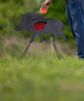 Wild Boar AR500 Steel Target With Stand For Thermal Scope Zeroing And Rifle Pistol Practice Outdoors Beefy Silhouette Target