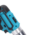 Close-up of Fafeicy 21V Cordless Electric Metal Shears With Led Light And Variable Speed showing adjustable speed dial.