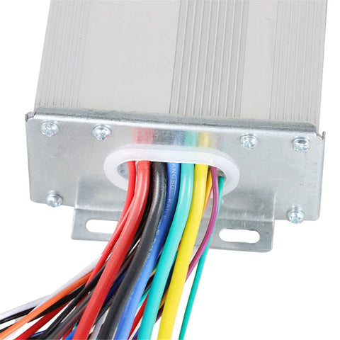 48-72V 2000W DC Brushless Motor Speed Controller Replacement For E-Bike And Scooter with cables exposed