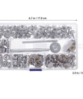 Real Deal Canvas Tarp Snap Kit Featuring Rust Resistant Marine Fasteners With 10 MM And 15 MM Screw Snap Buttons and tool kit.