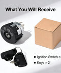Starter Ignition Switch With 2 Keys 01588300 15883 boxed with ignition switch and keys display for Ariens and Gravely mowers