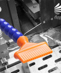 One Quarter Inch Threaded Flexible Cutting Fluid And Water Cooling Hose With Adjustable Stability Angle And Flat Nozzle Switch