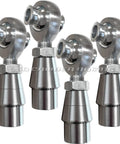 3/4 Inch Chromoly Heim Joint Kit Beasts Mode with two right and two left hand thread rod ends and jam nuts.
