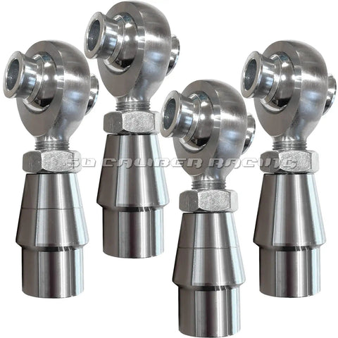 3/4 Inch Chromoly Heim Joint Kit Beasts Mode with two right and two left hand thread rod ends and jam nuts.