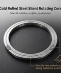 Cold Rolled Steel Silent Rotating Core for Heavy Duty Sintered Stone Lazy Susan Silent Rotating Serving Tray For Kitchen Table Gamechanger.