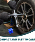 4 Piece Auto Dent Repair Kit with Plastic Puller Tabs and Heavy Duty Sheet Metal Expander for Body Repair and Hail Damage