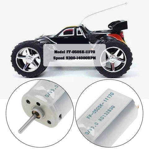 5 Pack Quiet DC Toy Motors 6V-9V High Speed 14000 RPM Replacement Part FF-050SK-11170 with electric toy car